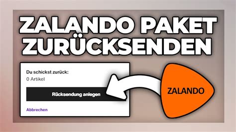 zalando bestellungen zurücksenden.